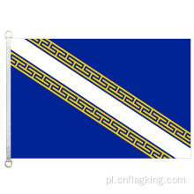 Szampańska flaga Ardenów 100% poliester 90*150 cm